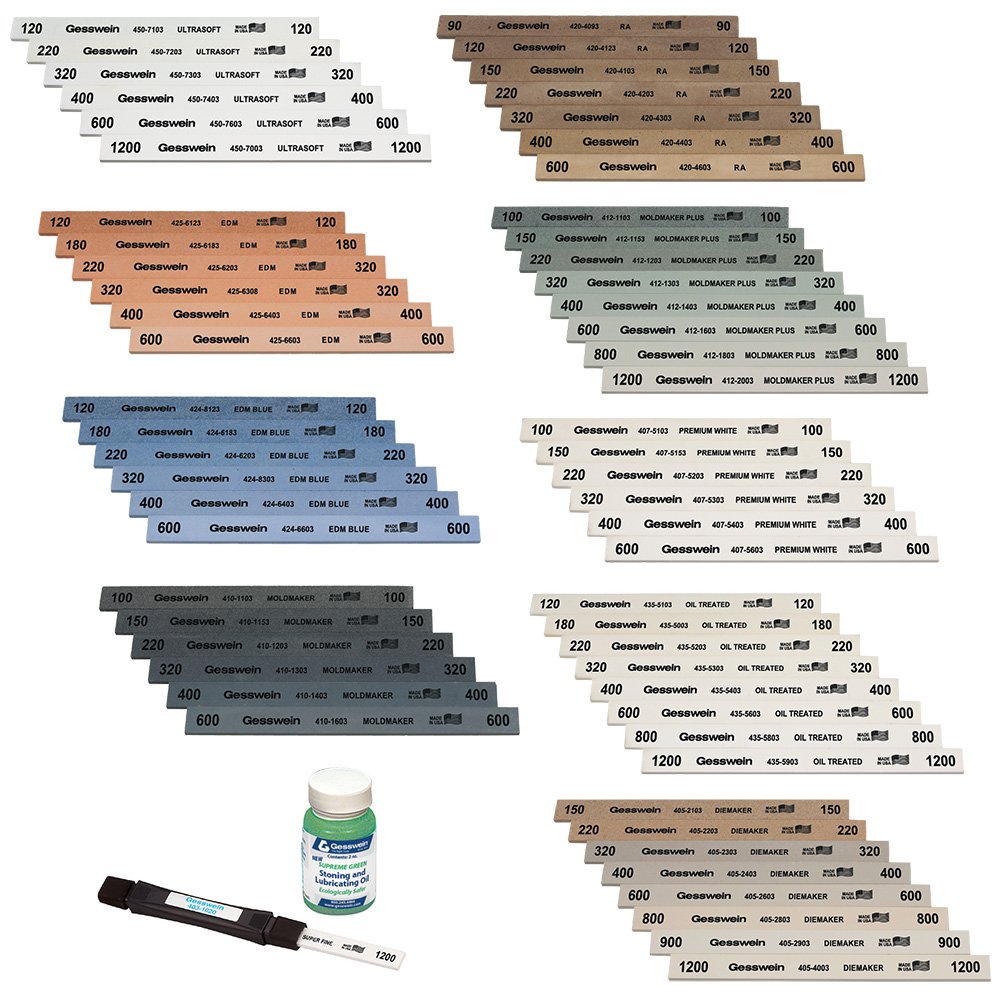 Gesswein Finishing Stone Set AKU